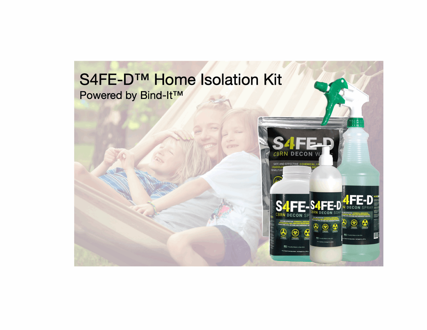 S4FE-D® Home Isolation Kit