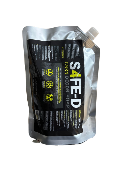 S4FE-D CBRN Decontaminant Soap 32oz Dispenser Refill-